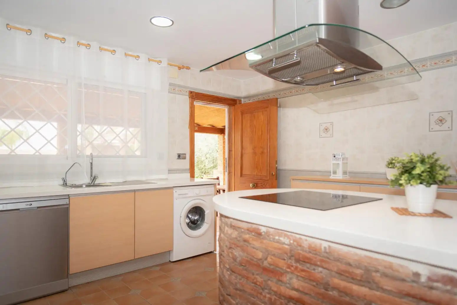 Cocina de Casa o chalet en venta en Cartagena con Aire acondicionado, Amueblado y Balcón