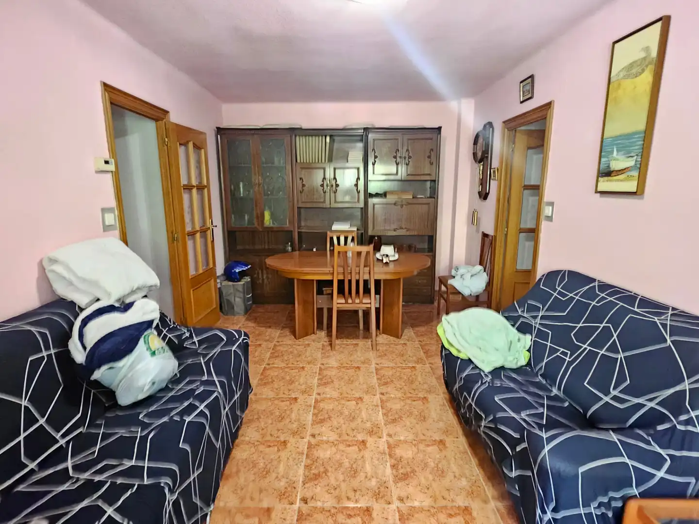 Living room of Flat for sale in Sabadell  with Heating, Oven and Balcony
