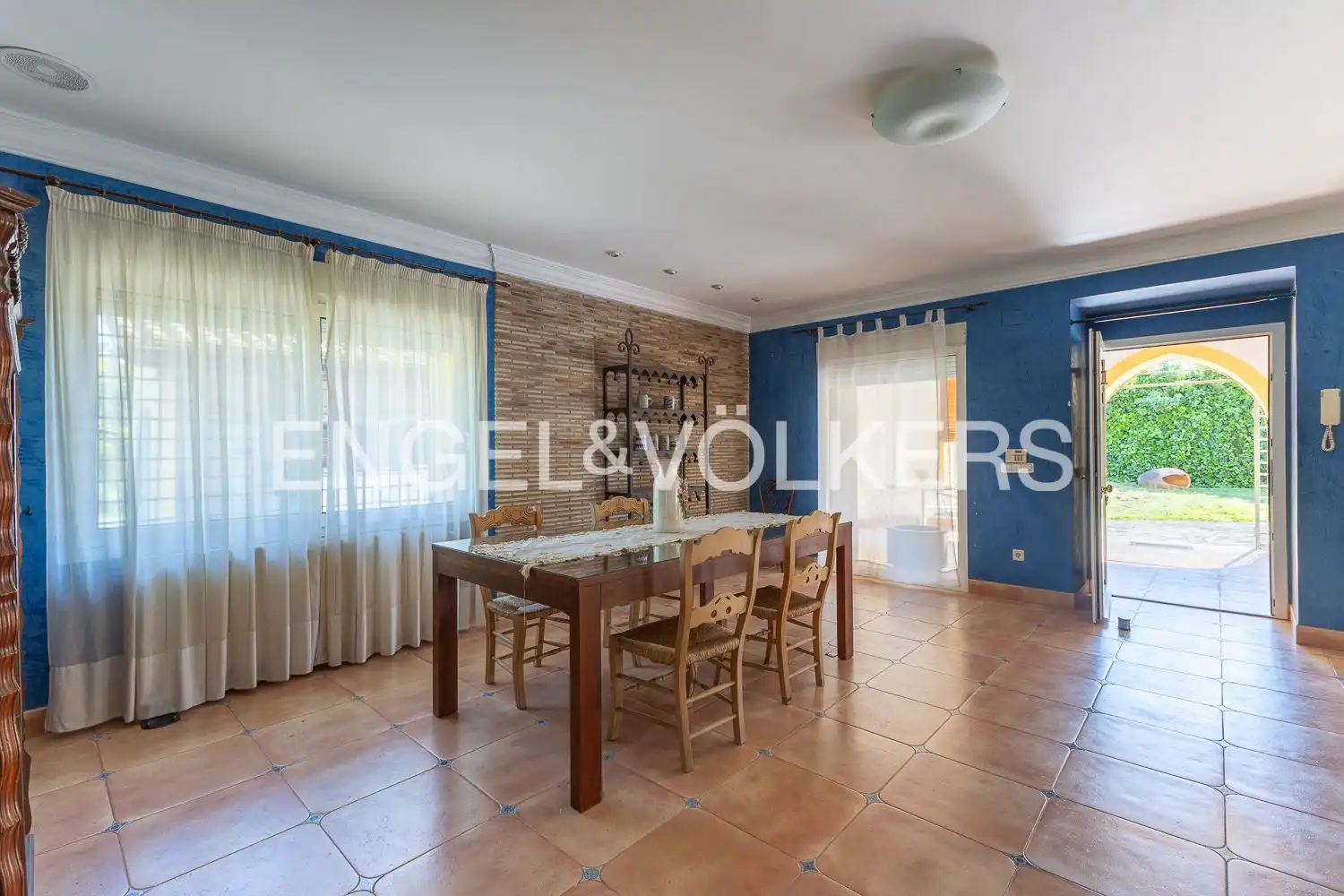 Dining room of Houses for rent in Pedreguer  with Air Conditioner, Heating and Private garden