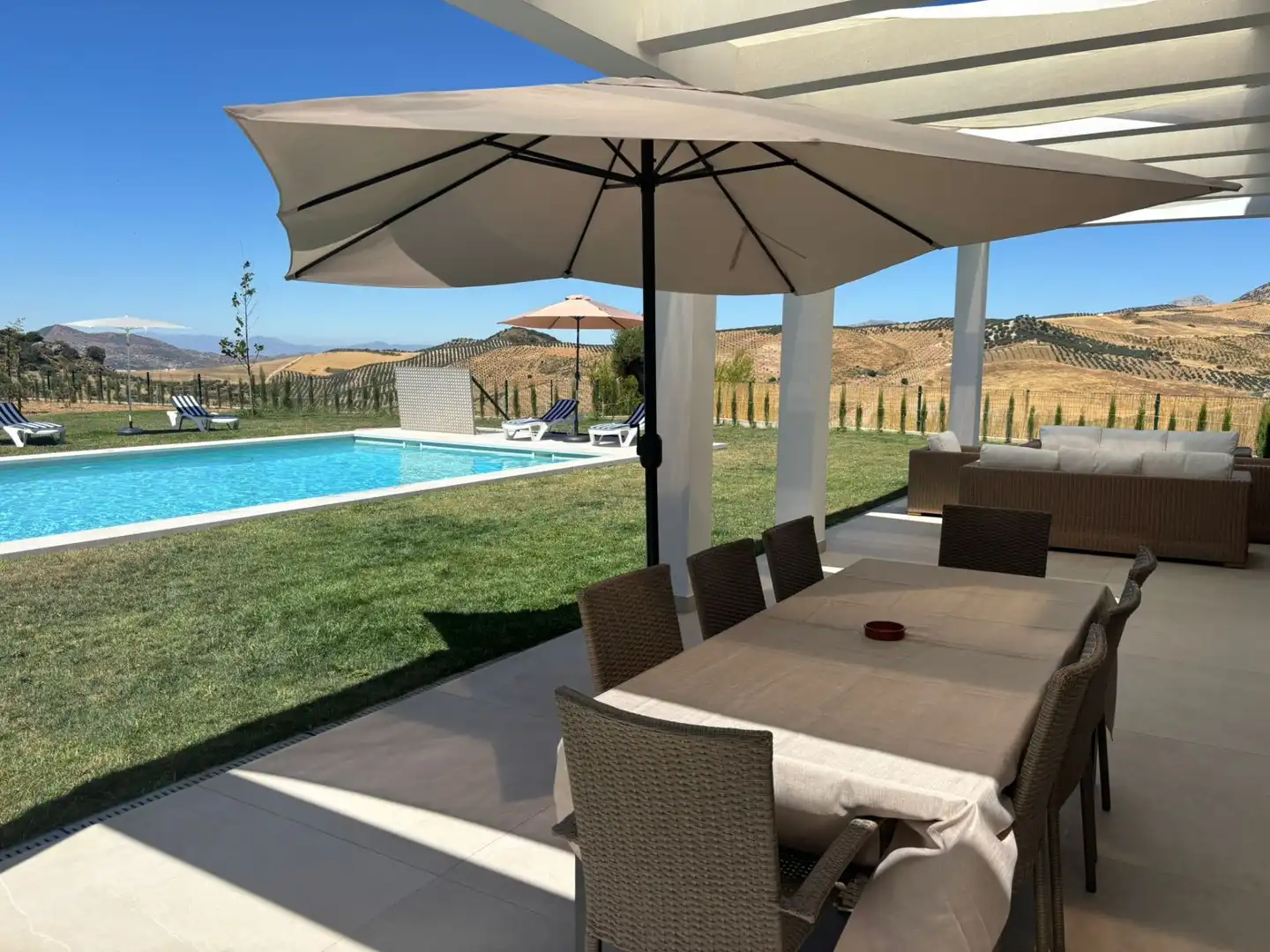 Terraza de Casa o chalet en venta en Colmenar con Aire acondicionado, Jardín privado y Terraza