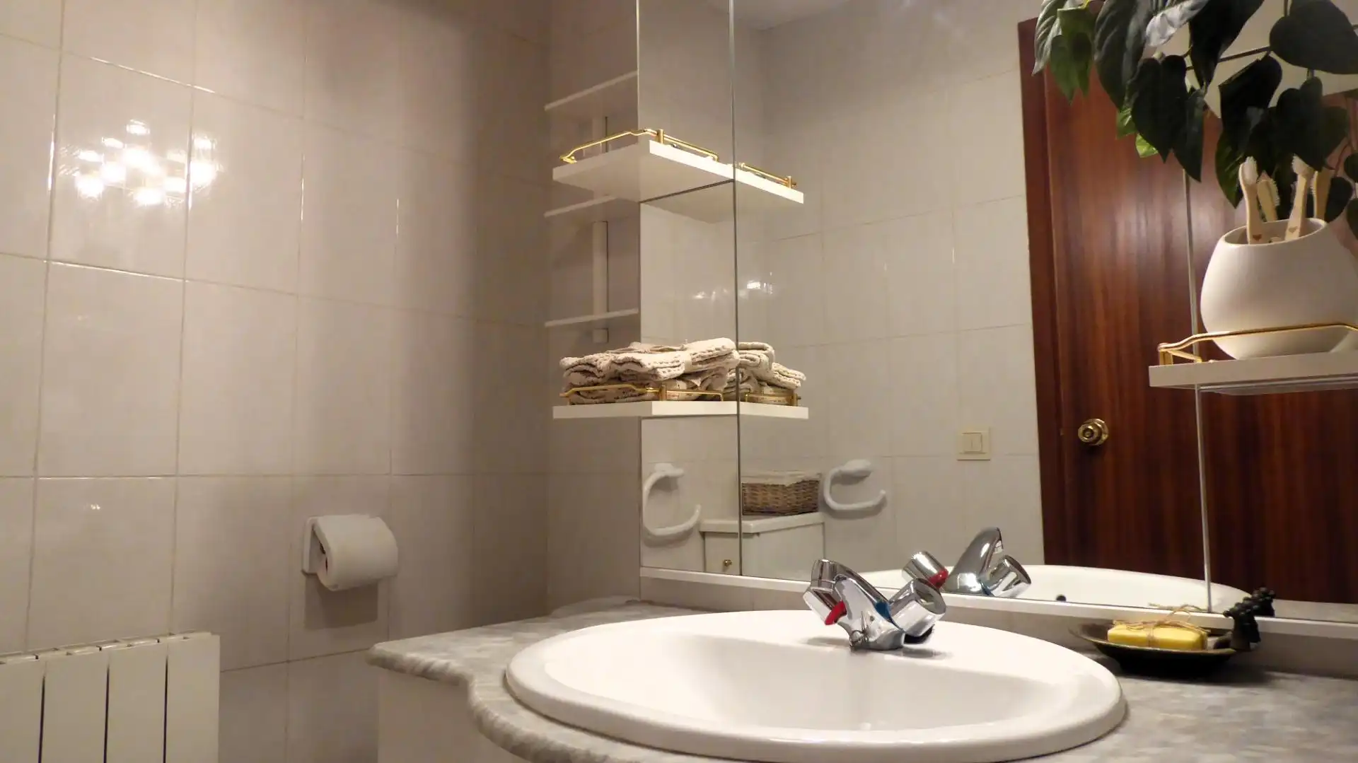 Baño de Dúplex en venta en Berriozar con Calefacción, Parquet y Trastero