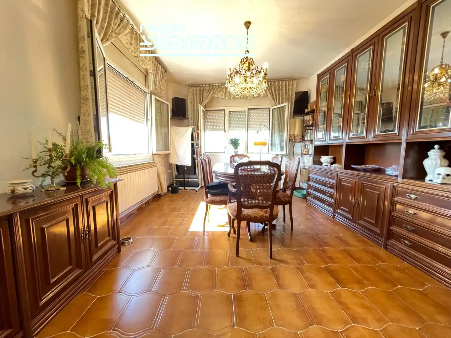 Sala d'estar de Casa o xalet en venda en Calaf amb Calefacció i Terrassa