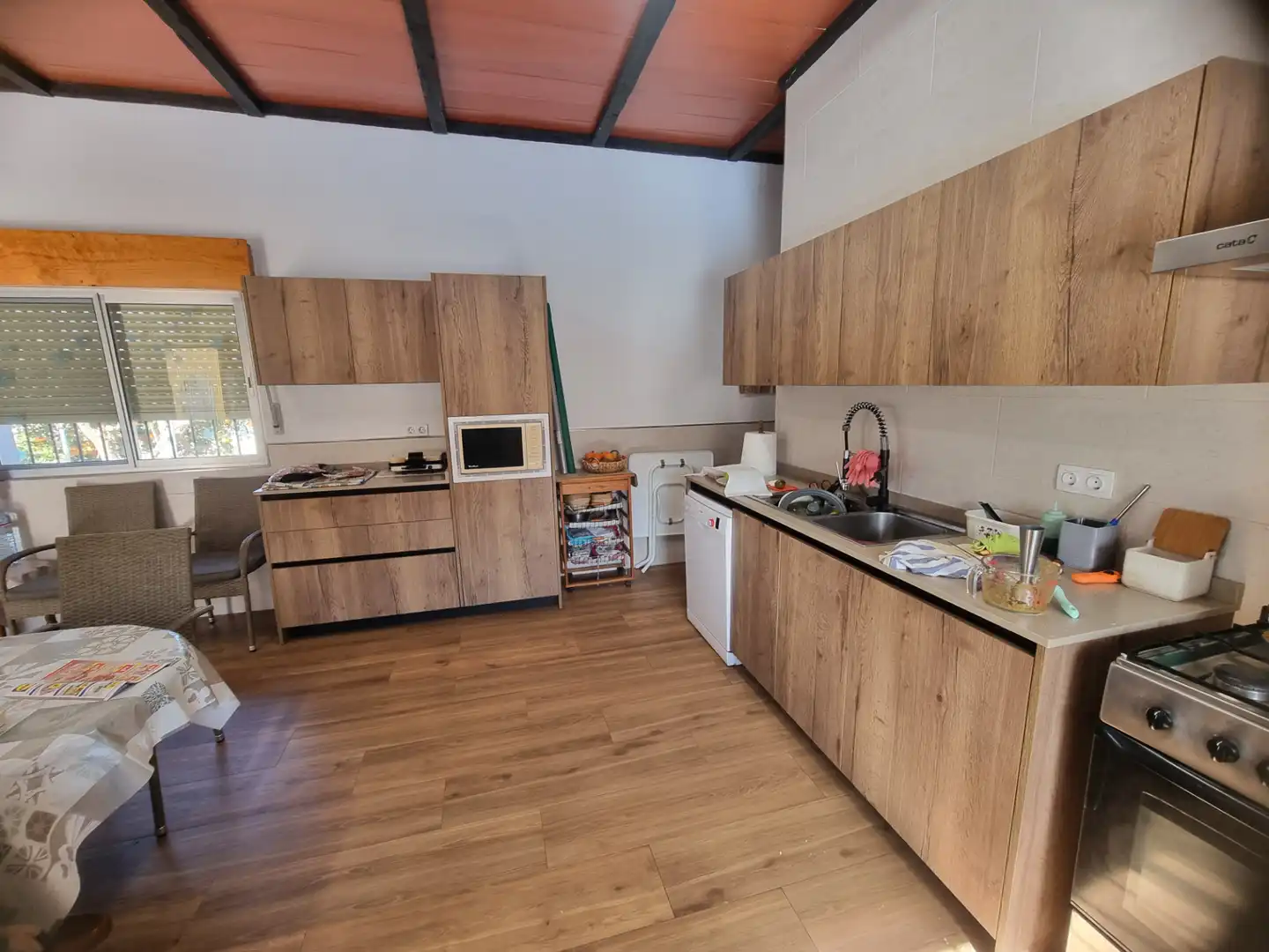 Cocina de Finca rústica en venta en Pechina con Aire acondicionado, Calefacción y Jardín privado
