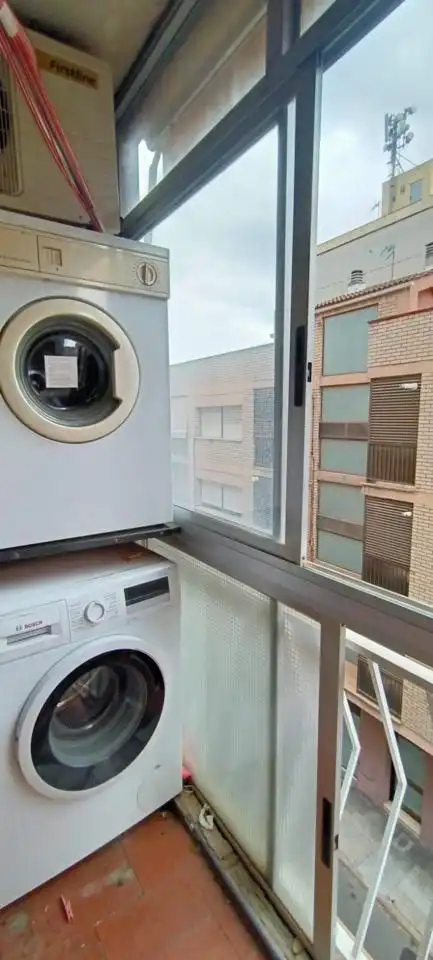 Terraza de Piso de alquiler en Terrassa con Amueblado