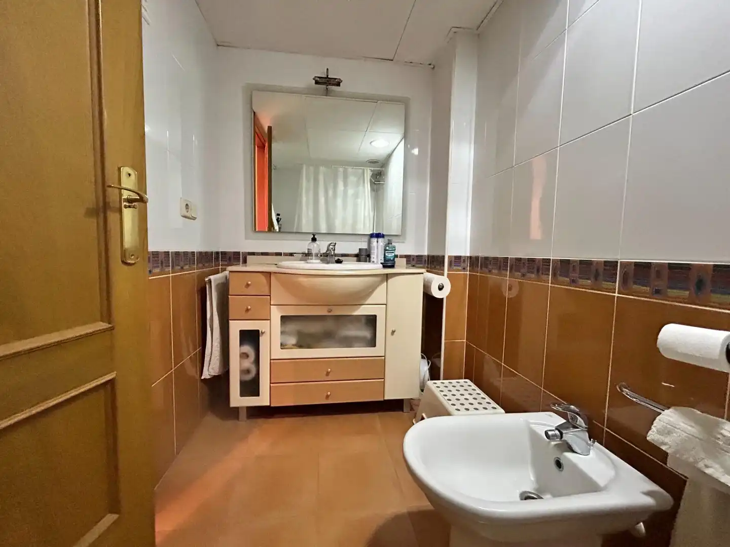 Bathroom of Flat for sale in Gandia  with Air Conditioner, Heating and Terrace