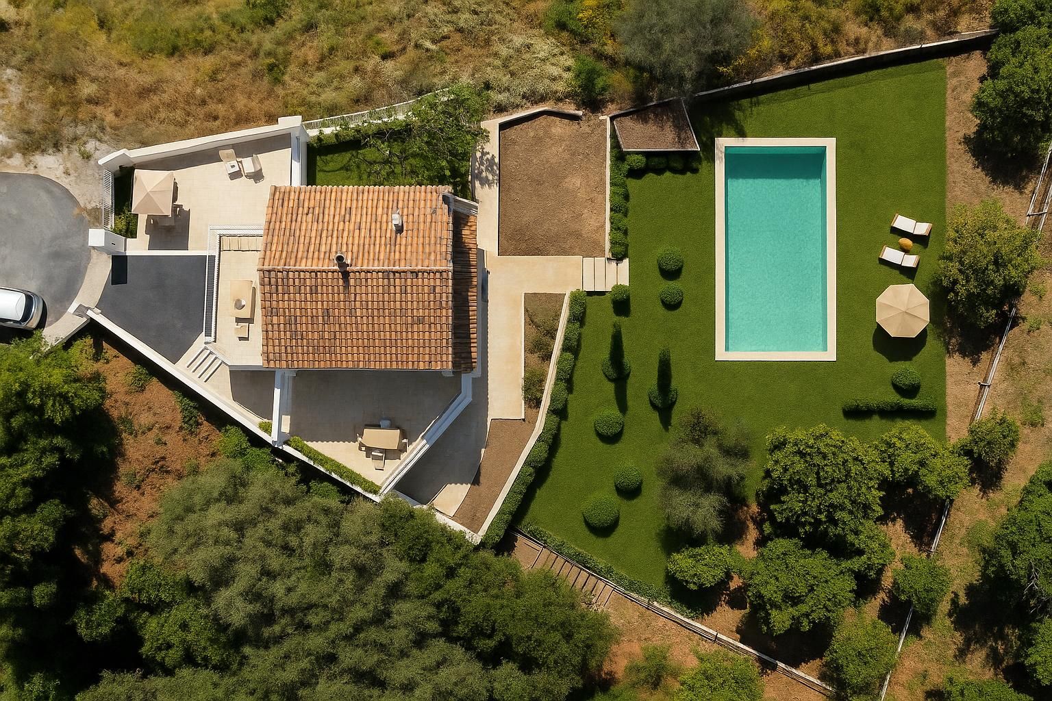 Jardí de Casa o xalet en venda en Marbella amb Calefacció, Jardí privat i Terrassa