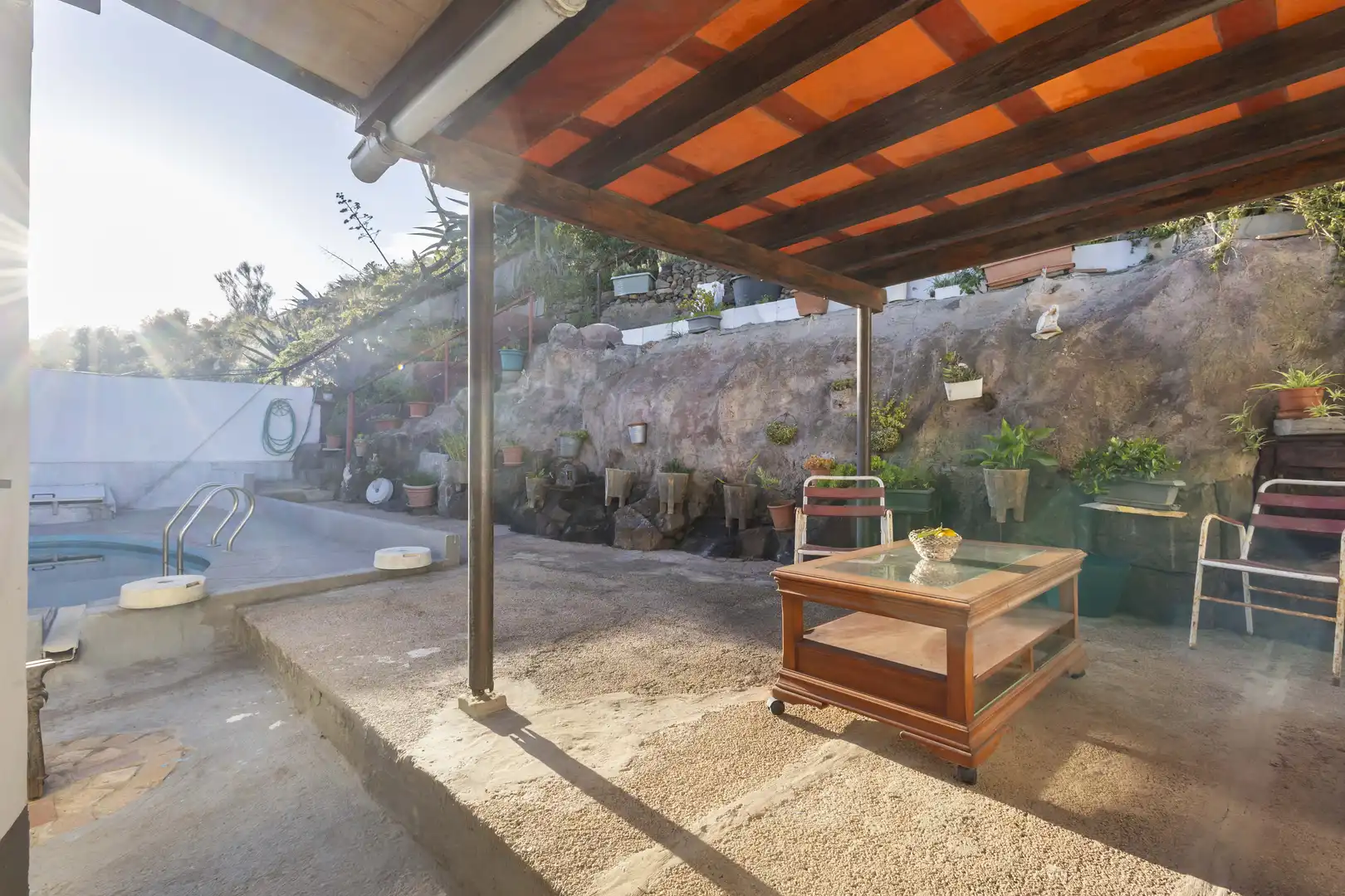 Terrace of Houses for sale in San Cristóbal de la Laguna  with Private garden, Terrace and Storage room