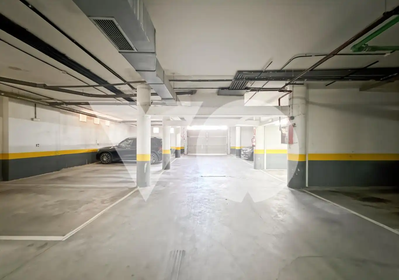 Parking of Flat for sale in Madrid  with Air Conditioner