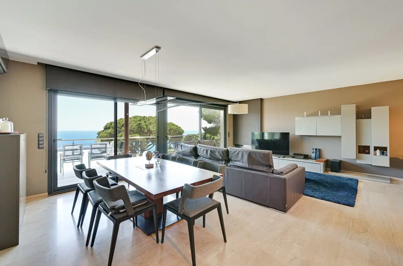 Sala d'estar de Casa o xalet en venda en Lloret de Mar amb Aire condicionat, Calefacció i Jardí privat