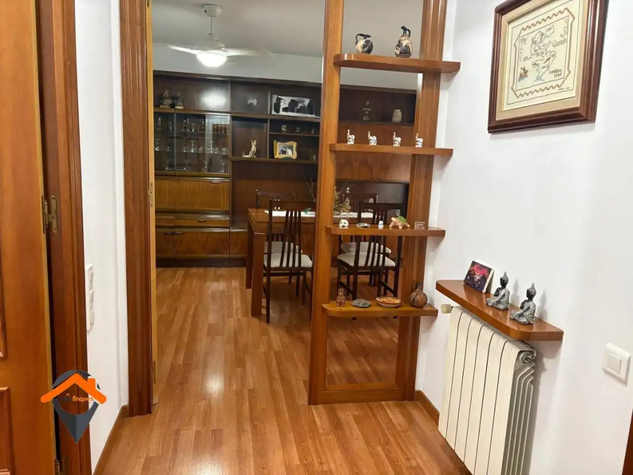 Dining room of Flat for sale in Polinyà  with Air Conditioner, Heating and Parquet flooring