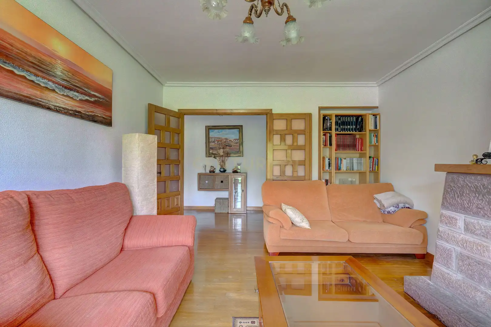 Living room of Flat for sale in Oiz  with Private garden and Storage room