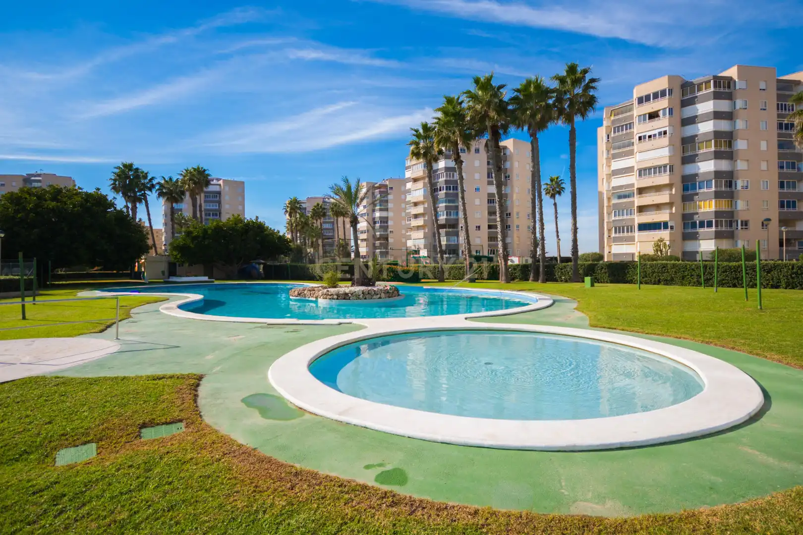 Swimming pool of Flat for rent in San Gabriel - Palmeral - Urbanova