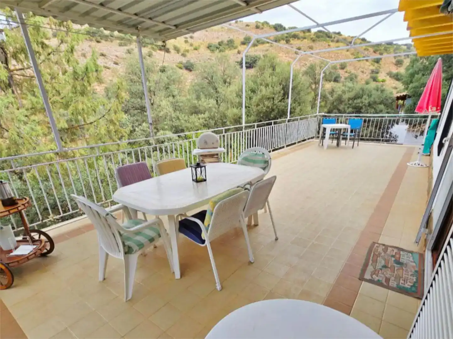 Terrassa de Casa o xalet en venda en Ossa de Montiel amb Balcó