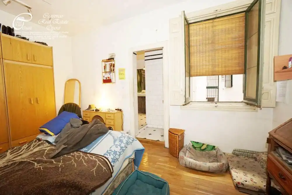 Bedroom of Flat for sale in Madrid  with Terrace and Balcony