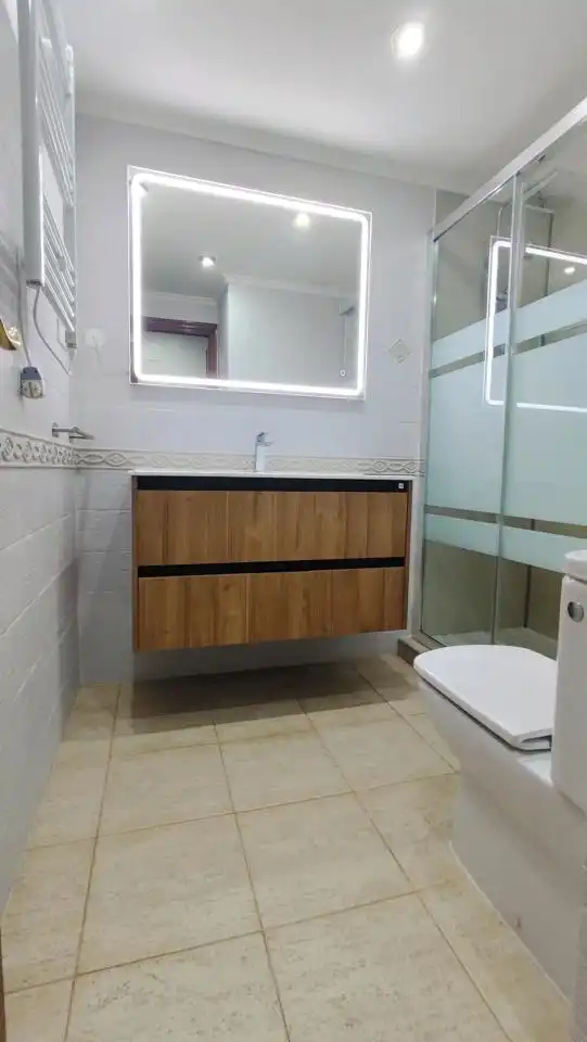 Bathroom of Flat for sale in Mieres (Asturias)  with Heating, Parquet flooring and Storage room