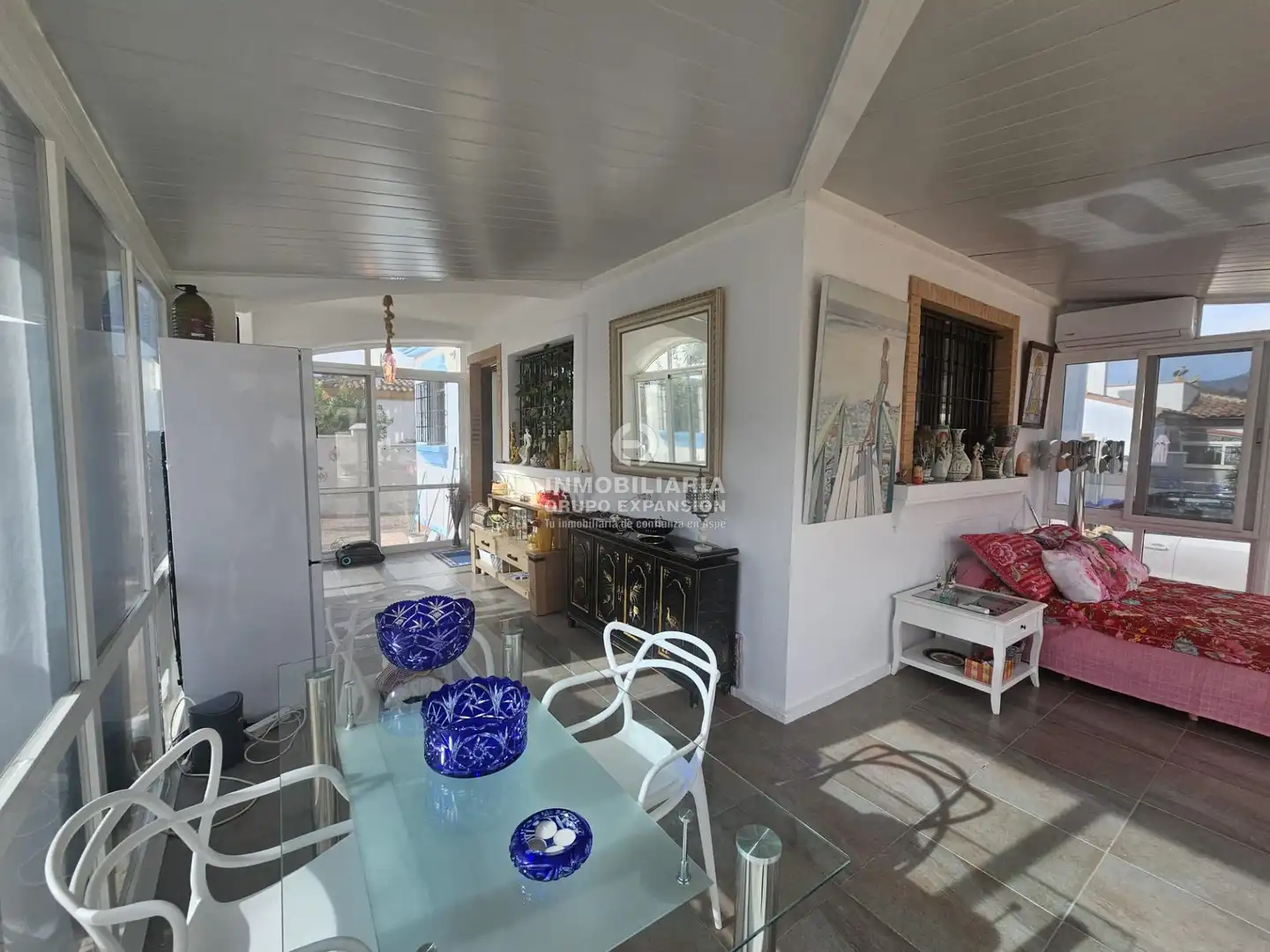 Comedor de Casa o chalet en venta en Hondón de las Nieves / El Fondó de les Neus con Aire acondicionado, Calefacción y Jardín privado