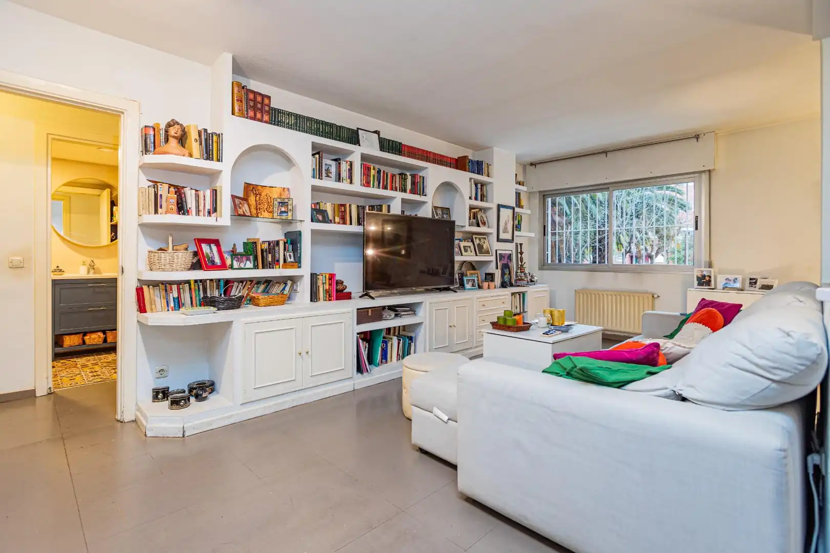 Living room of Flat for sale in Madrid  with Heating and Private garden