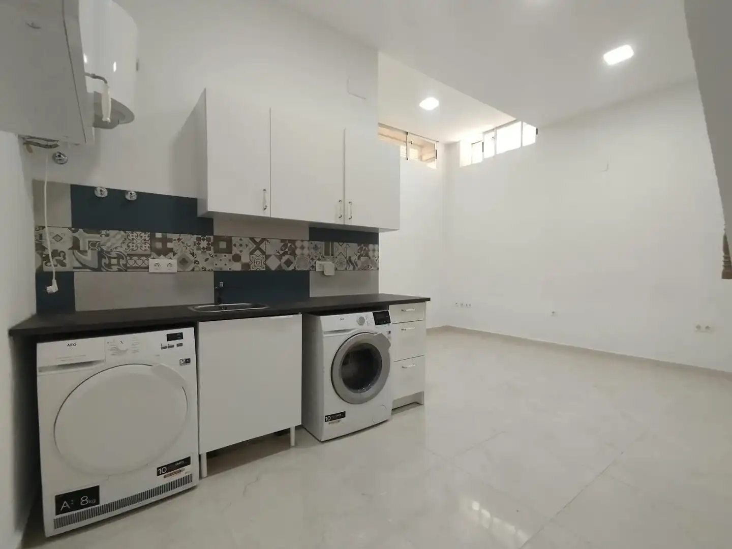 Cocina de Casa adosada en venta en Guardamar del Segura con Aire acondicionado, Calefacción y Amueblado