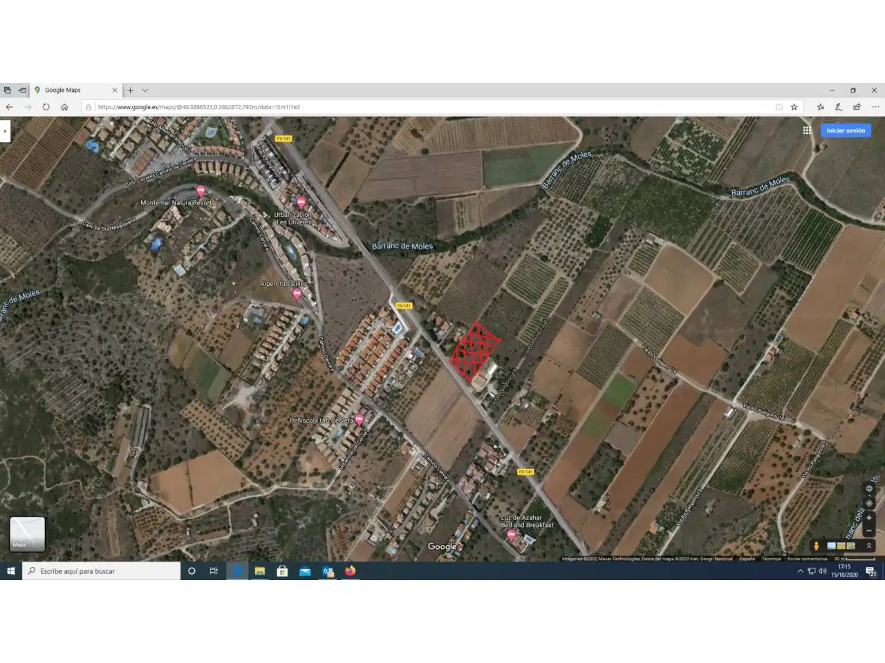 Wohnbaugrundstück zum Verkauf in Calle BARRANCO DE LES MOLES, imagen 5