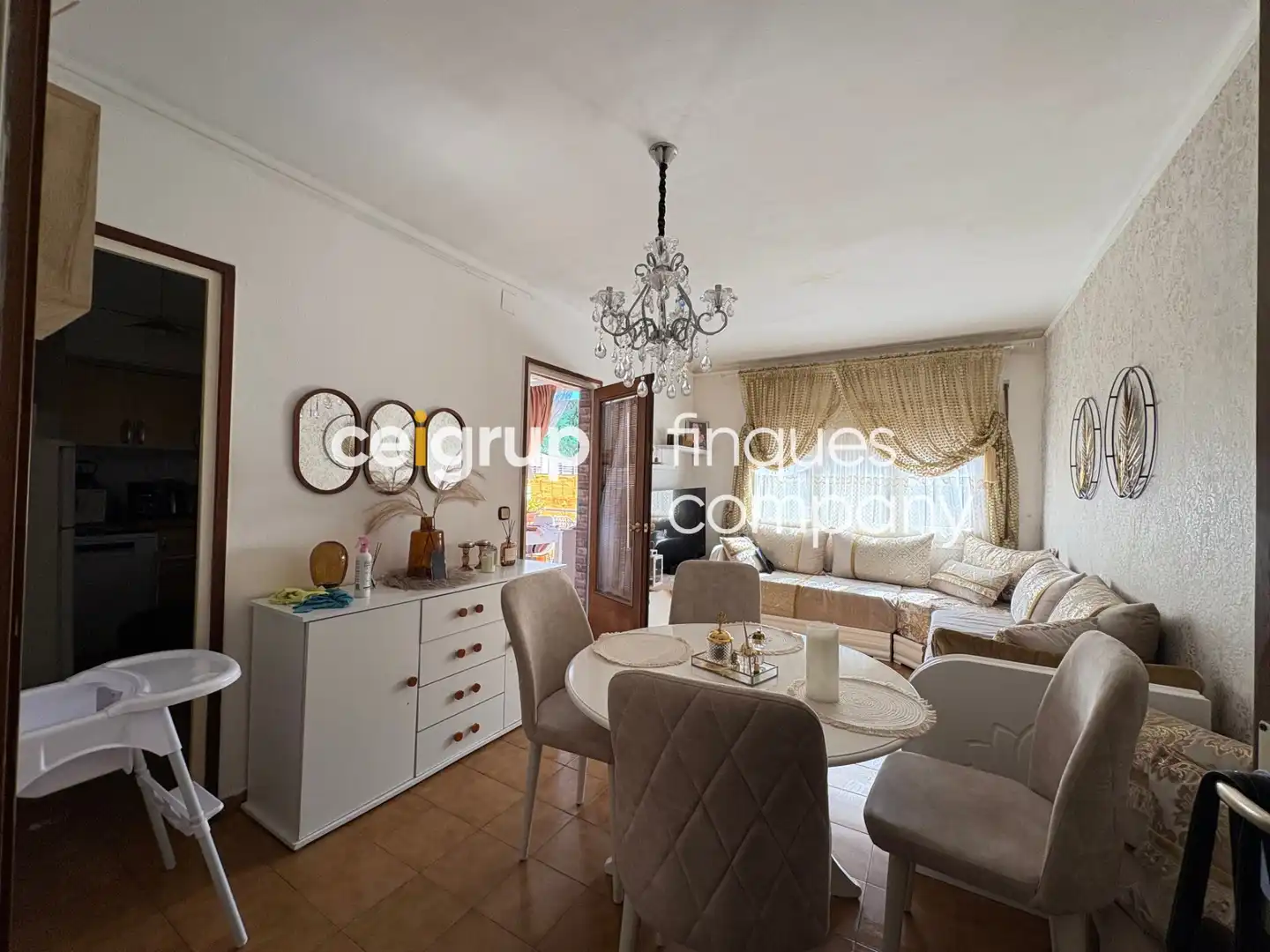 Living room of Flat for sale in Girona  with Terrace