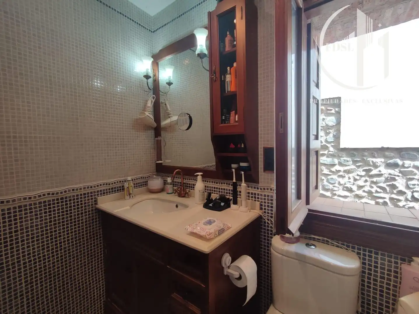 Baño de Casa adosada en venta en Ojacastro con Terraza, Trastero y Amueblado