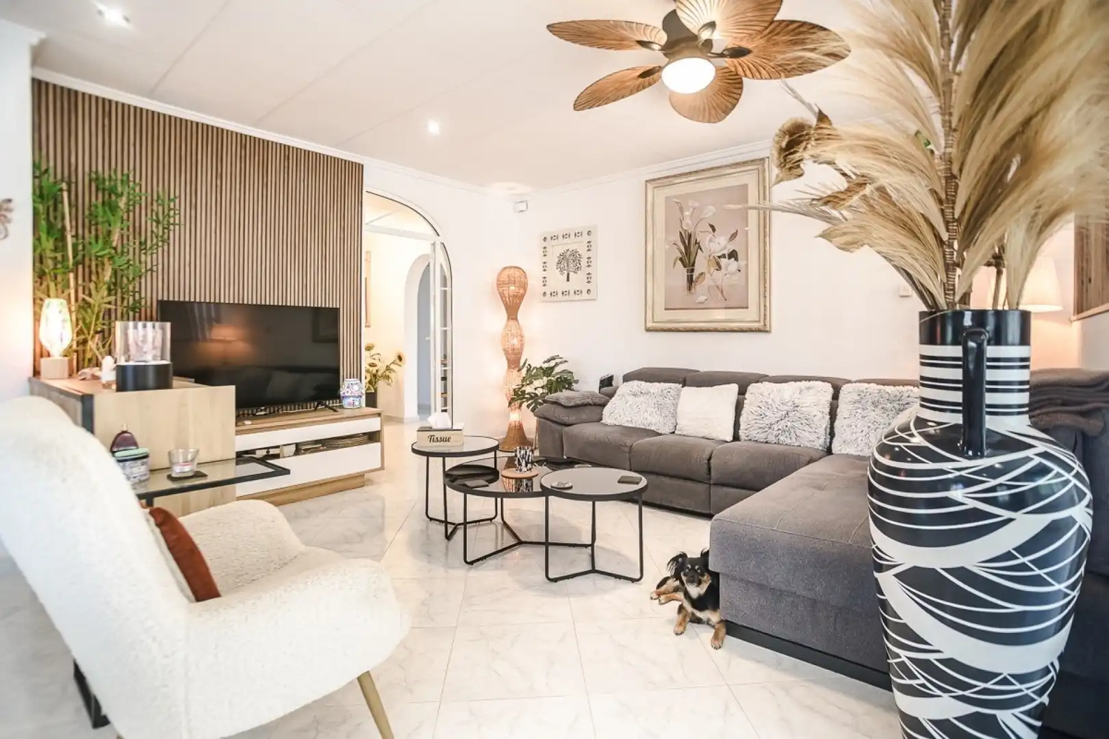Living room of Houses for sale in San Fulgencio  with Air Conditioner, Heating and Private garden