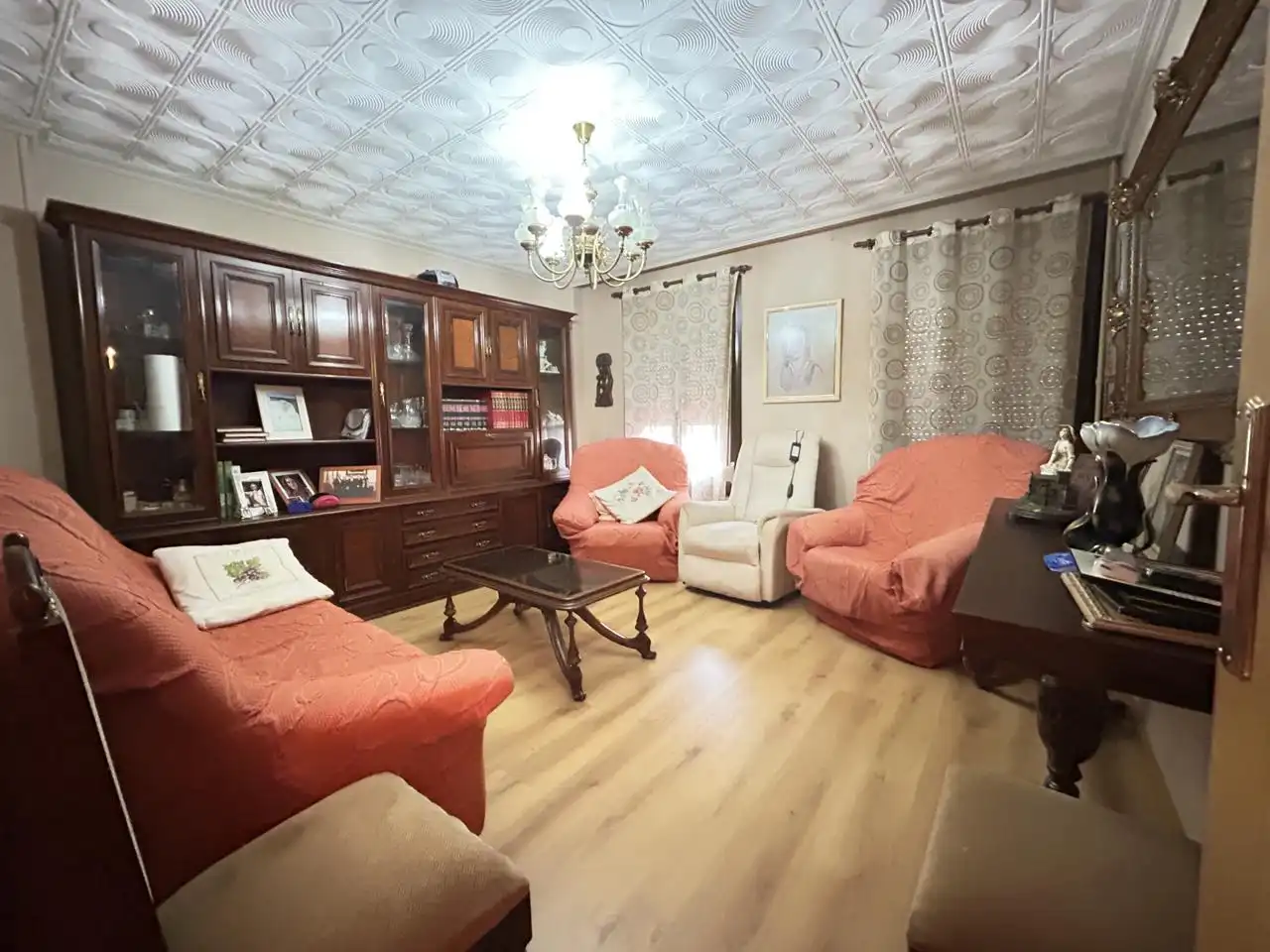 Sala de estar de Casa o chalet en venta en Milagro con Aire acondicionado, Calefacción y Parquet