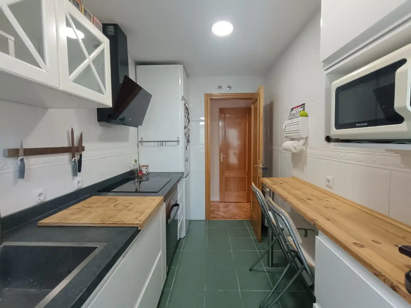 Cuina de Pis de lloguer en Villanueva del Pardillo amb Aire condicionat, Calefacció i Parquet