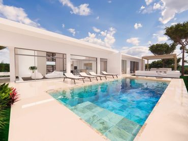 Villa avec piscine à vendre à El Pinar de Campoverde
