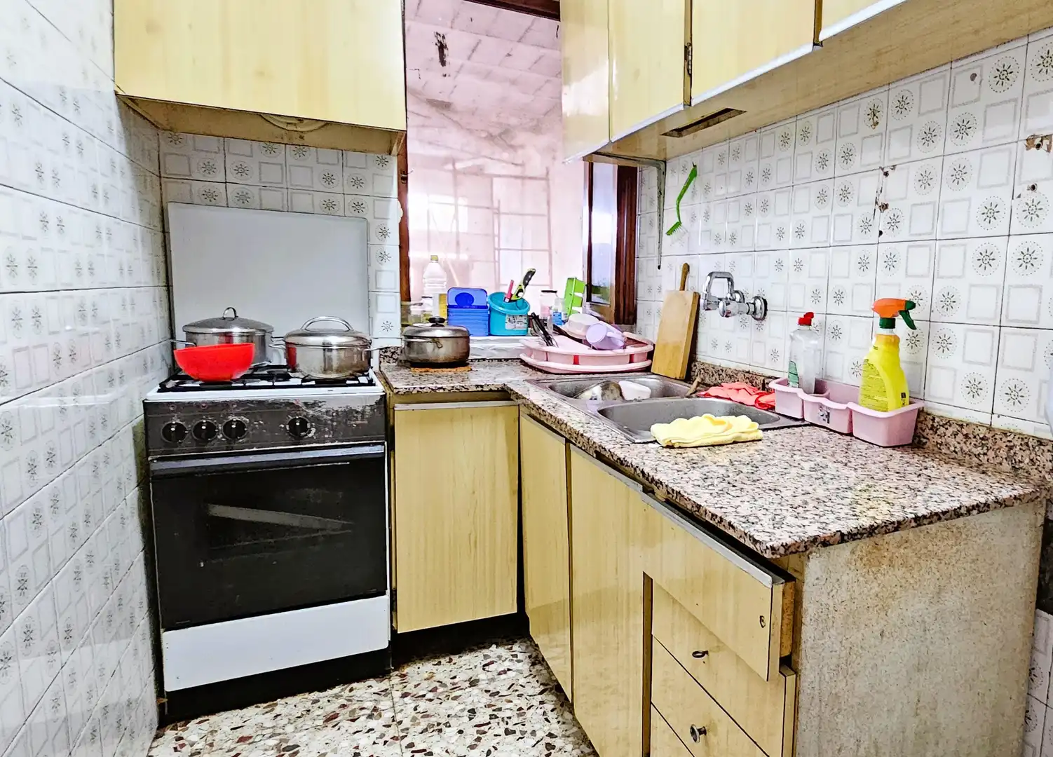 Cocina de Planta baja en venta en Totana con Terraza, Trastero y Amueblado