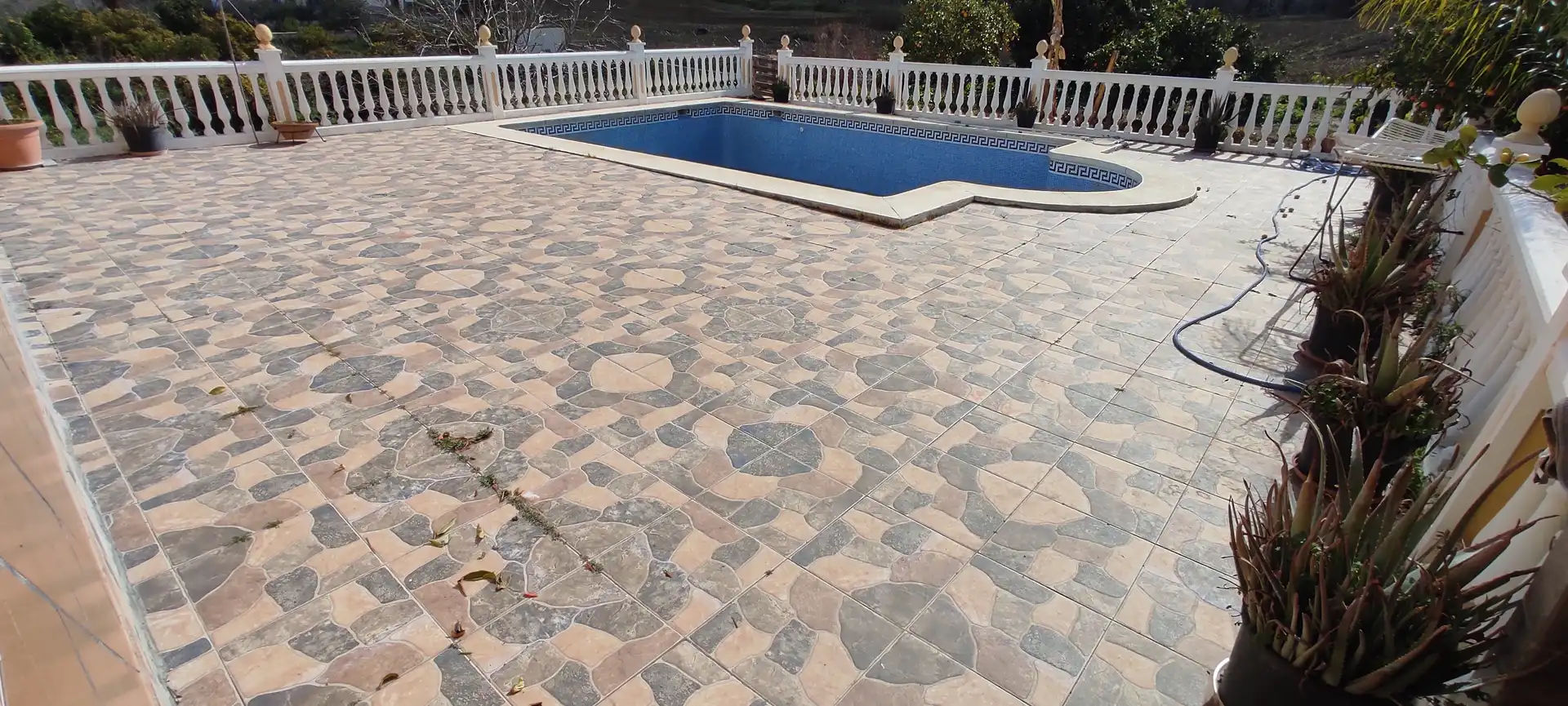 Terrassa de Finca rústica en venda en Coín amb Jardí privat, Terrassa i Piscina