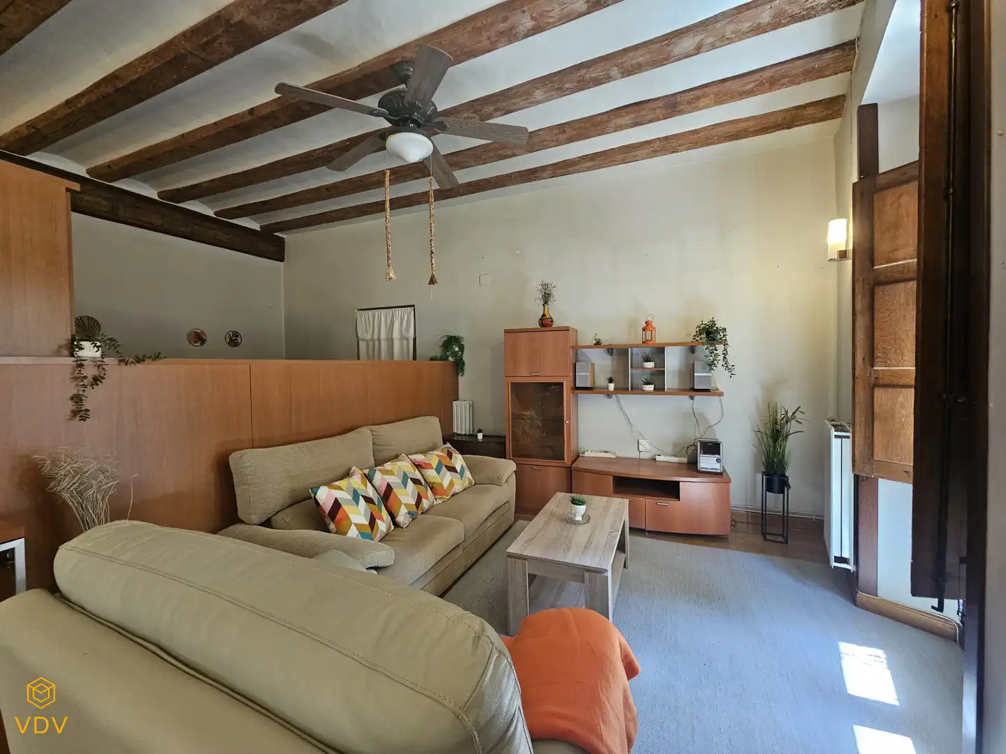 Living room of Apartments for sale in  Pamplona / Iruña  with Heating, Parquet flooring and Furnished