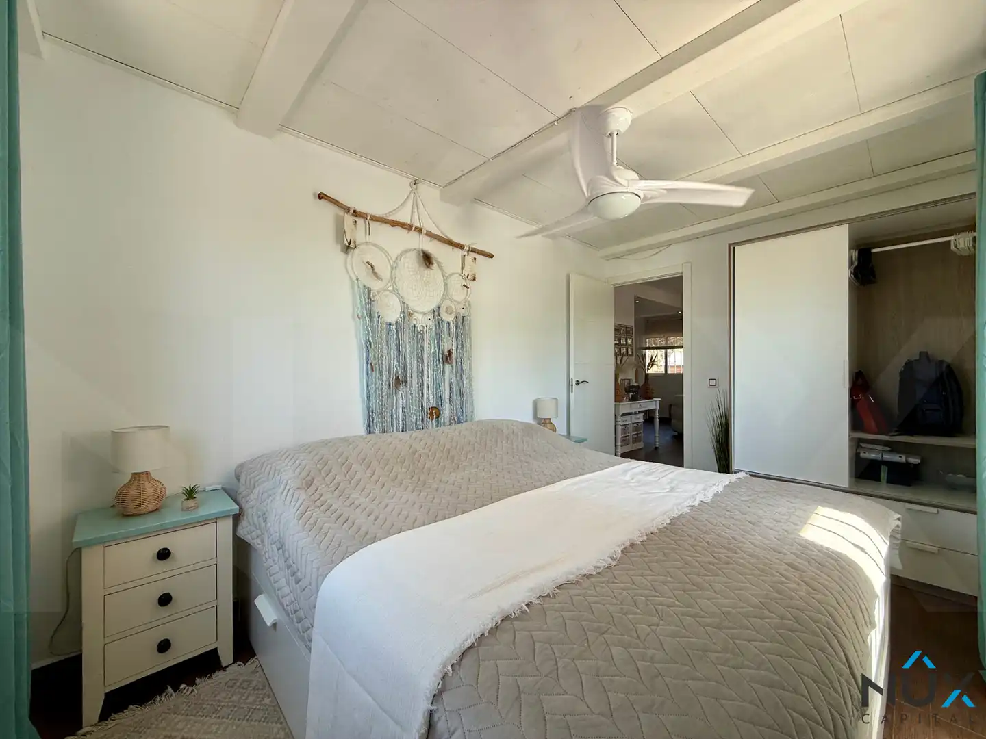 Bedroom of Houses for sale in Pedralba  with Air Conditioner, Heating and Private garden