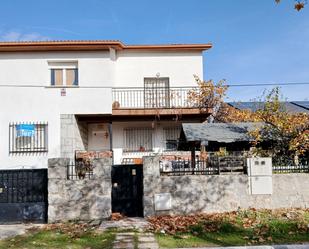 Exterior view of Single-family semi-detached for sale in Alpedrete  with Heating, Private garden and Terrace