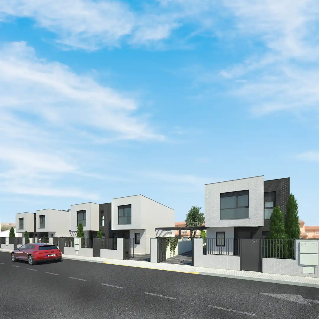 Vista exterior de Casa o chalet en venta en Ugena con Calefacción, Jardín privado y Internet