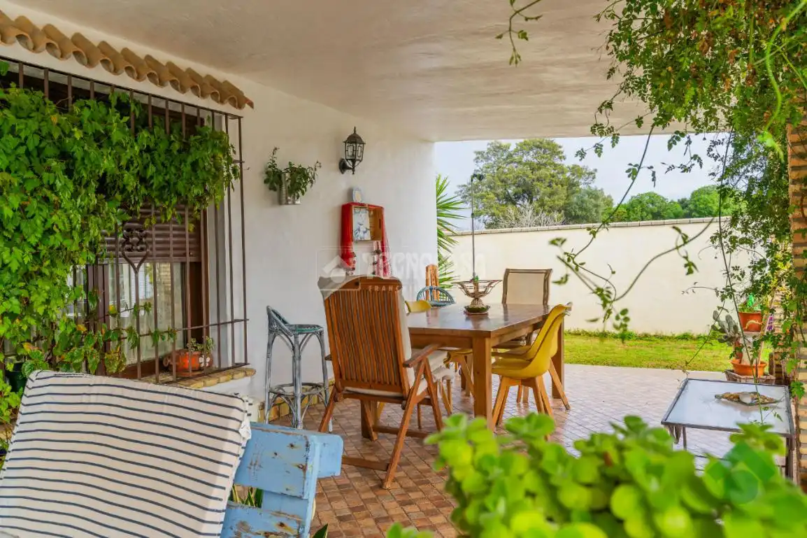 Terrasse von Country house zum Verkauf in Conil de la Frontera mit Heizung, Privatgarten und Terrasse