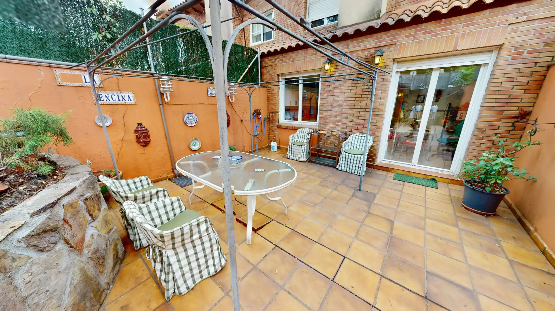 Terraza de Casa o chalet en venta en San Lorenzo de El Escorial con Jardín privado, Terraza y Piscina