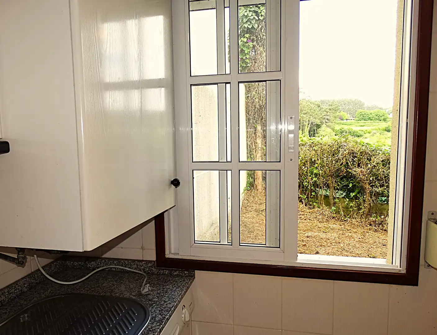 Cocina de Casa adosada en venta en Miño con Jardín privado, Parquet y Terraza