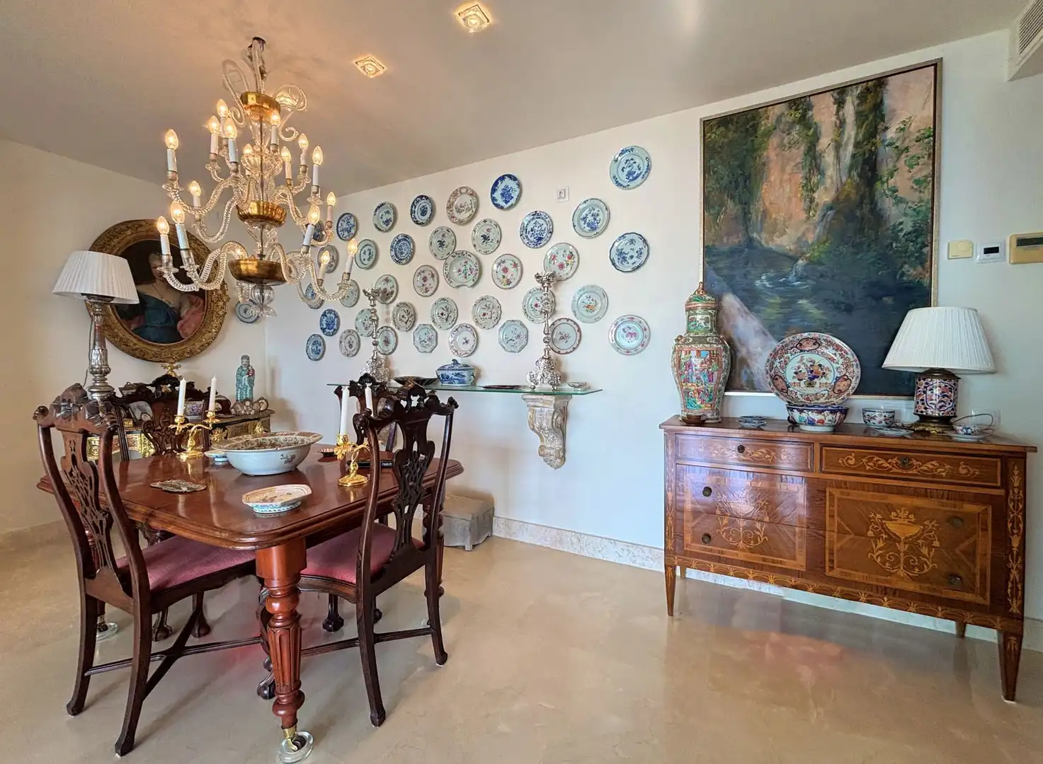 Comedor de Ático en venta en Manilva con Aire acondicionado, Terraza y TV