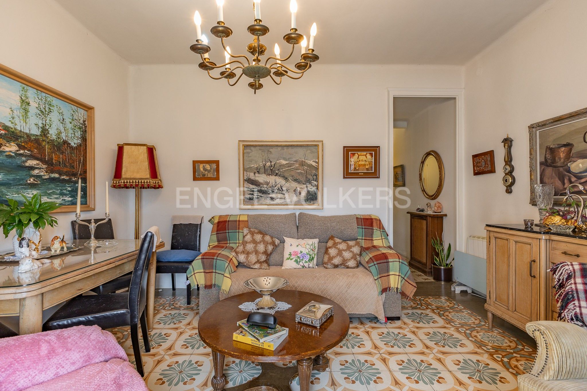 Living room of House or chalet for sale in Terrassa  with Air Conditioner, Heating and Private garden