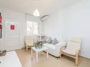 Living room of Houses for rent in Santa Pola  with Air Conditioner, Heating and Furnished