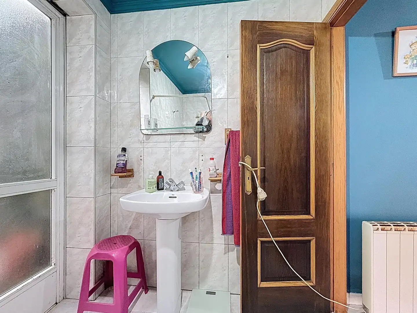 Badezimmer von Haus oder Chalet zum Verkauf in Cambados mit Privatgarten und Möbliert