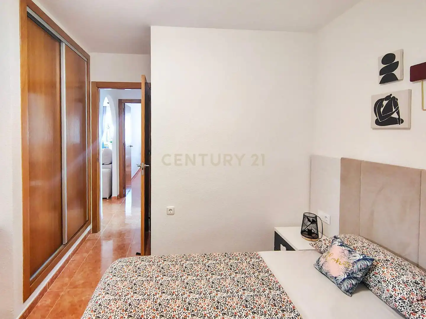 Bedroom of Apartments for rent in Elche / Elx  with Air Conditioner, Oven and Washing machine