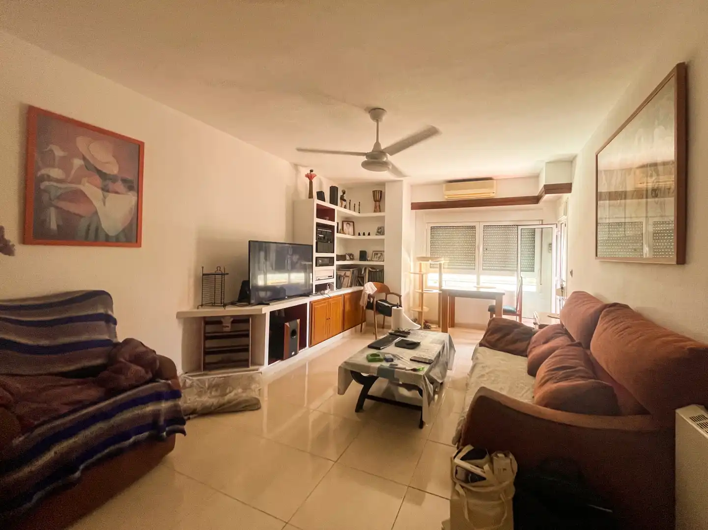 Sala de estar de Piso en venta en Petrés con Aire acondicionado, Amueblado y Horno