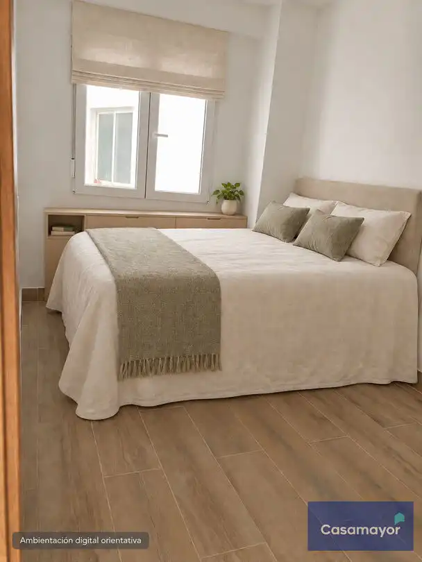 Bedroom of Flat for rent in Alicante / Alacant  with Air Conditioner, Heating and Terrace