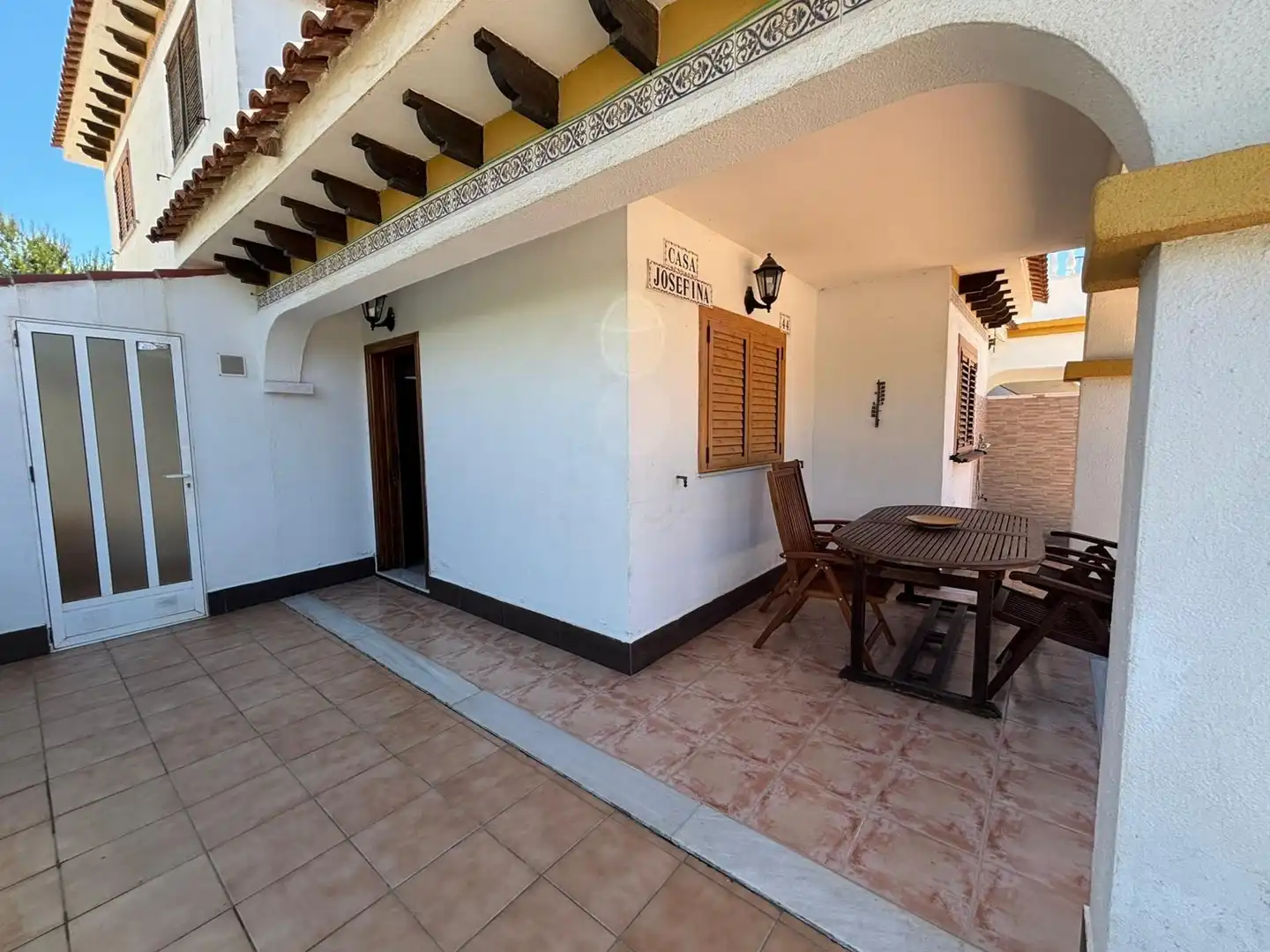 Terrassa de Casa o xalet de lloguer en Pilar de la Horadada amb Terrassa i Piscina comunitària