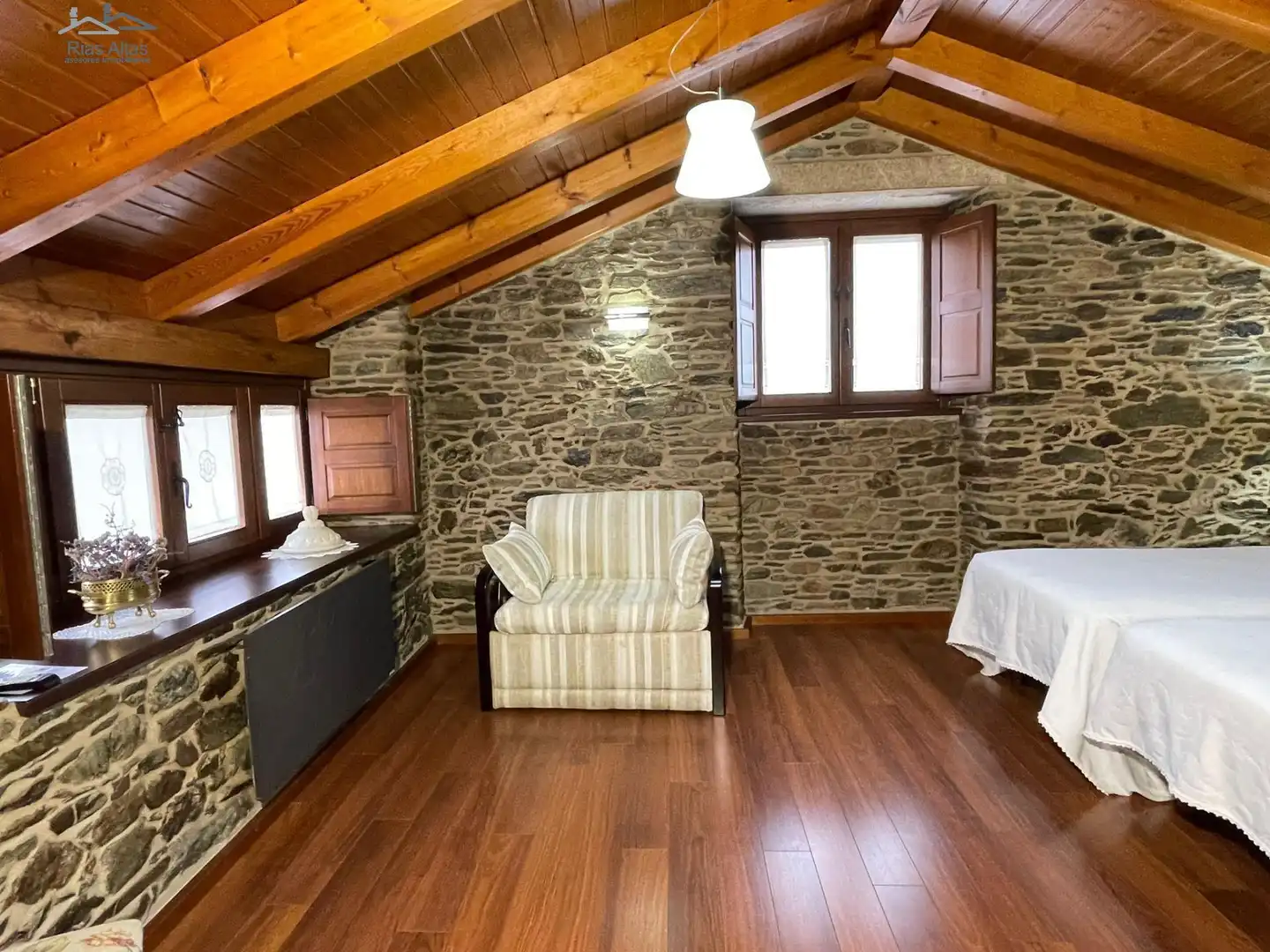 Sala de estar de Casa o chalet en venta en Ordes con Jardín privado y Trastero