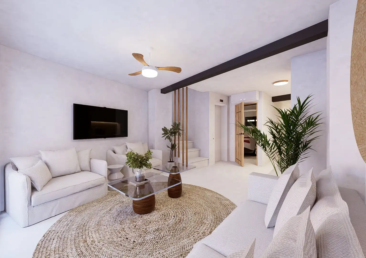 Living room of Country homes for sale in Pego  with Air Conditioner, Heating and Terrace