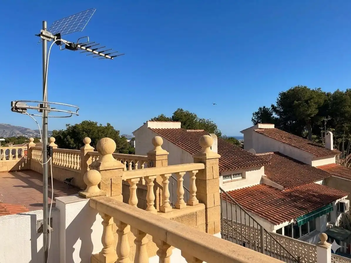 Terraza de Casa adosada en venta en La Nucia con Aire acondicionado, Jardín privado y Trastero