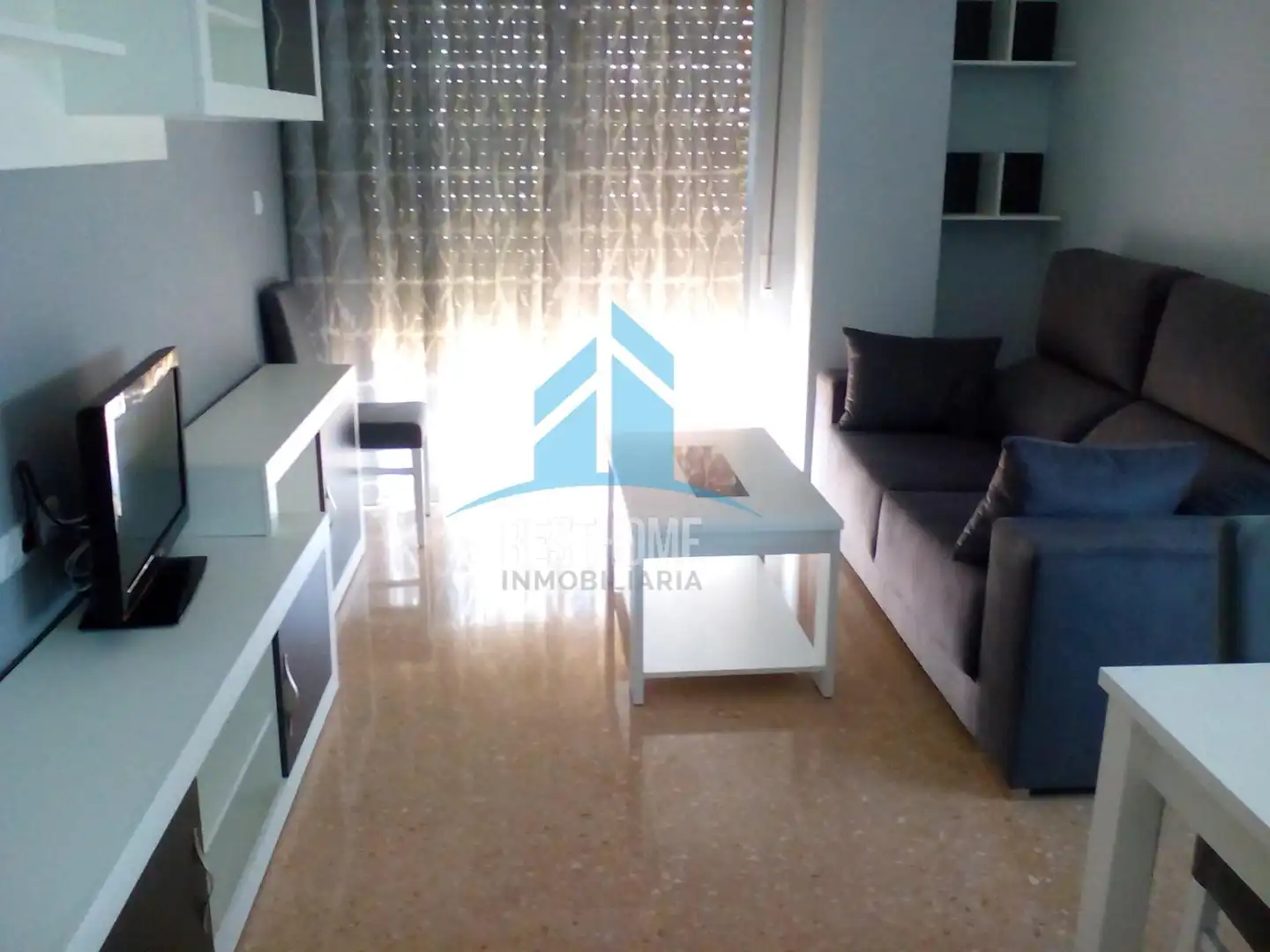 Sala de estar de Apartamento de alquiler en Cullera con Terraza, Amueblado y Piscina comunitaria